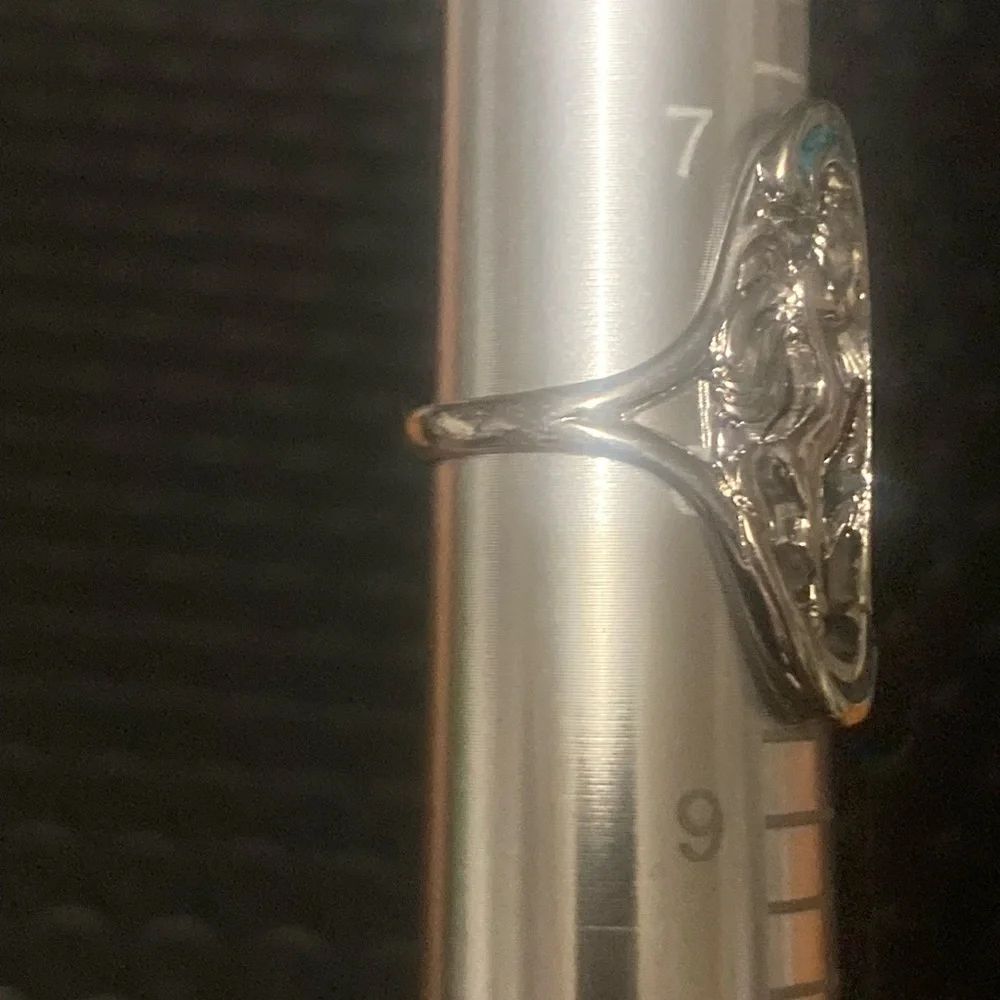 Silver Unicorn Ring 8 - Picture 3 of 4